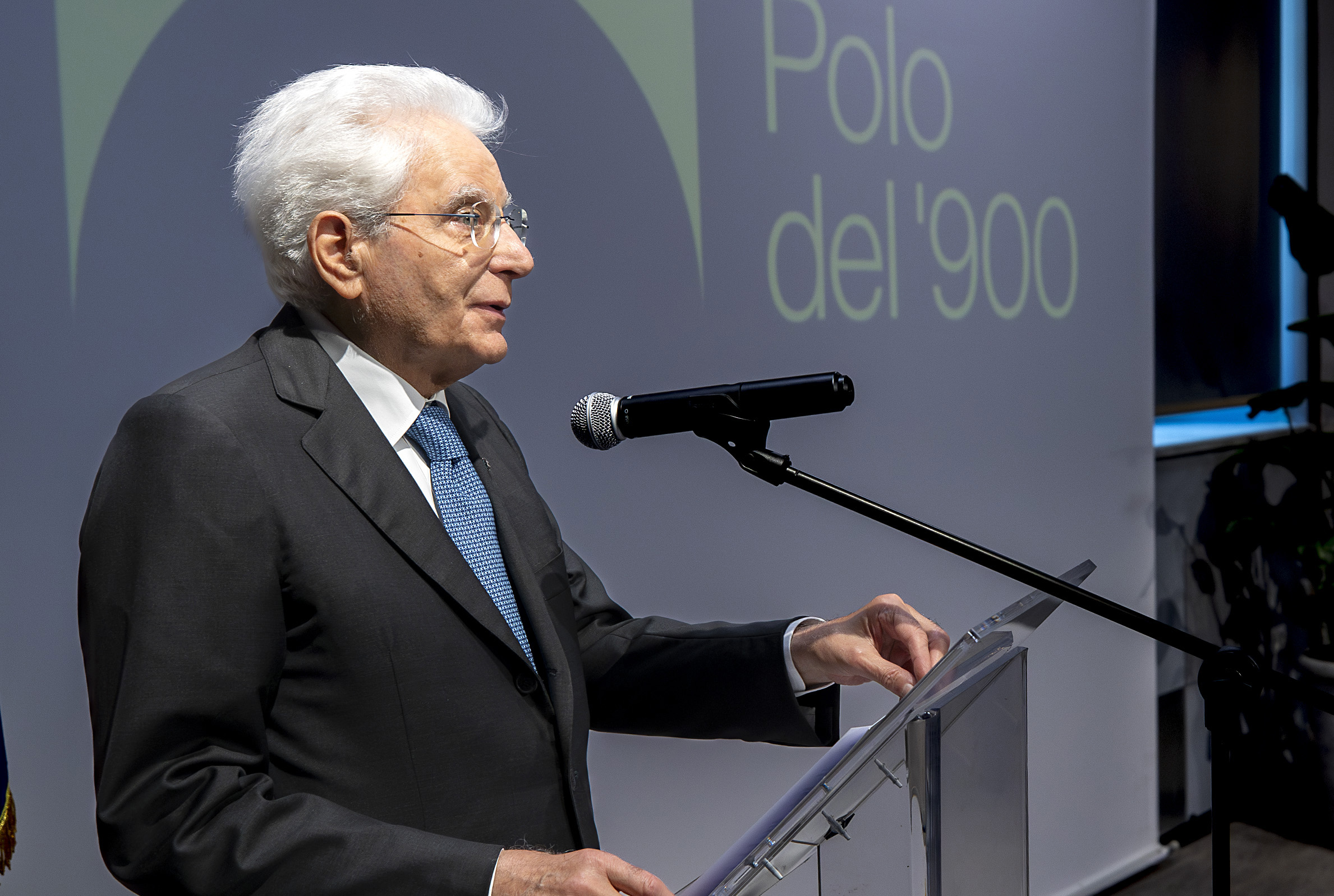 Il Presidente della Repubblica al Polo del '900